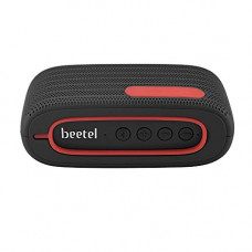 Deals, Discounts & Offers on Electronics - Beetel M10 5 Watt Wireless Bluetooth Speaker (Black and Red)