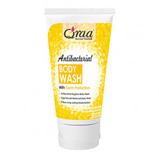 Deals, Discounts & Offers on Beauty Care - Qraa Antibacterial Body Wash With Goodness Of Haldi Chandan, Germ Protection Shower Gel, Soap Free, pH Balanced, Long Lasting Moisturizing, Sulfate Free Shower Gel 200ml