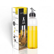 Deals, Discounts & Offers on  - OZXI Easy Flow Plastic Oil and Vinegar Container Dispenser/Pourer Bottle For Kitchen (1000ml, 1 L) Liquid Dispenser, Transparent, Unbreakable.
