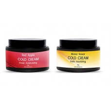 Deals, Discounts & Offers on Beauty Care - Skinatura Red Apple (Deep Moisturising) + Malai Kesar (Insta Nourishing) Cold Cream (Pack of 2 / 100Gm Each)