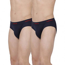 Deals, Discounts & Offers on Men - [Size M, L, XL] Levis Mens 100% Cotton Solid Classic Briefs Snug Fit (Pack of 2)