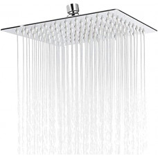 Deals, Discounts & Offers on Home Improvement - Gesto Ultra Slim Stainless Steel 8 INCH Overhead Shower (8 INCH SHOWER ONLY)