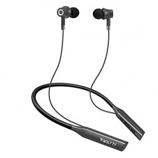Deals, Discounts & Offers on Headphones - Fire-Boltt Echo 1400 Neckband 40 Hour Playtime in Ear Bluetooth Earphones with Explosive Sound, Google and Siri Assistance, IPX5 Waterproof and Noise Cancelling Mic (Grey) (Model Number: BN1400)