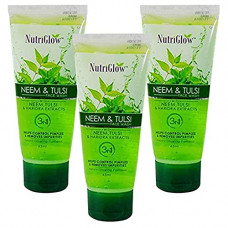Deals, Discounts & Offers on Beauty Care - NutriGlow Neem & Tulsi Face Wash Face Wash pack of 3