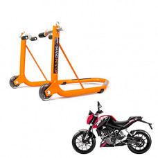 Deals, Discounts & Offers on  - Grand Pitstop Front Paddock Stand Non Dismantable Orange