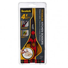 Deals, Discounts & Offers on Home Improvement - Scotch Titanium Kitchen Scissor (Red)