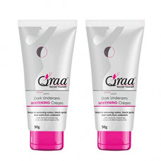 Deals, Discounts & Offers on Beauty Care - QRAA Dark Under Arm Cream For Whitening/Dark Spot Removal, 50 G (Pack Of 2), 50 g (Pack of 2)