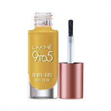 Deals, Discounts & Offers on Beauty Care - Lakm 9 to 5 Primer + Gloss Nail Colour, Mustard Master, 6 ml