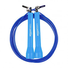 Deals, Discounts & Offers on Accessories - AmazonBasics Plastic Speed Jump Rope, Blue