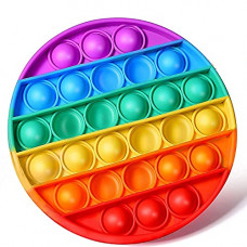 Deals, Discounts & Offers on  - Tod2Teen Pop It Fidget Toys,Push Pop Bubble Fidget Sensory Toy, Motor Skills, Autism Special Needs Silicone Stress Relief Toy, Novelty Gifts
