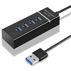 Deals, Discounts & Offers on  - iBest 4 Port USB Hub 3.0 Adapter Cable with 5Gbps Speed, Laptop, PC Computers, with Led Indication