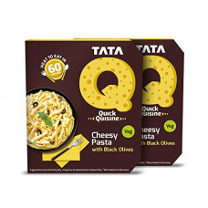 Deals, Discounts & Offers on  - Tata Q Cheesy Pasta with Black Olives, 2 x 290 g