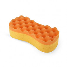 Deals, Discounts & Offers on Home Improvement - Kleeno by Cello Easy Grip Washing Sponge, 1pc, Orange & Yellow