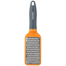 Deals, Discounts & Offers on  - Amazon Brand - Solimo Stainless Steel Cheese Grater with ABS Handle, Blue and Yellow