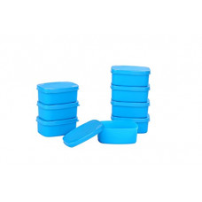 Deals, Discounts & Offers on  - Signoraware Cute Container Set, 100ml, Set of 8, Turkish Blue