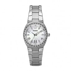 Deals, Discounts & Offers on Women - Fossil Colleague Analog Silver Dial Unisex's Watch-AM4141