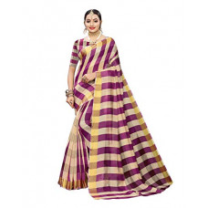 Deals, Discounts & Offers on Women - SIRIL Women's Cotton Silk Woven Saree with Blouse