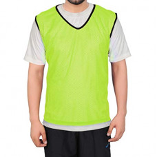 Deals, Discounts & Offers on  - [Size M] GSI Sports Bibs Pinnies Scrimmage Vest For Soccer Cricket Track and Field Sport Teams