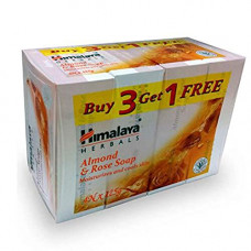 Deals, Discounts & Offers on Beauty Care - Himalaya Herbals Soap, Almond and Rose, 125g (Pack of 4)