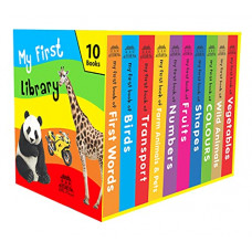 Deals, Discounts & Offers on Books & Media - My First Library: 10 Best-Selling Board Books in a Box-Set