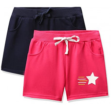 Deals, Discounts & Offers on  - [Size 4- 5Y] Amazon Brand - Symbol Girl's Cotton Blend Casual Shorts