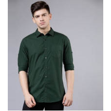 Deals, Discounts & Offers on  - [Size S, M, L, XL] [Pre Book] HIGHLANDERMen Slim Fit Solid Slim Collar Casual Shirt