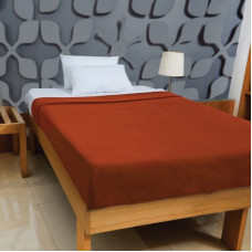 Deals, Discounts & Offers on  - Flipkart SmartBuy Solid Single Fleece Blanket(Polyester, Orange)