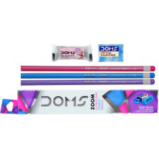 Deals, Discounts & Offers on  - DOMS Zoom Triangle Pencil(Set of 10, Multicolor)