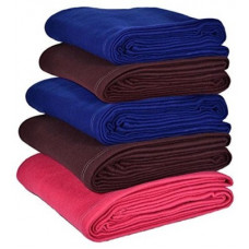 Deals, Discounts & Offers on  - Super India Solid Single Fleece Blanket(Polyester, Multicolor)