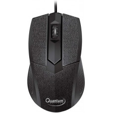 Deals, Discounts & Offers on Laptop Accessories - QUANTUM QHM224D Wired Optical Mouse(USB 2.0, Black)