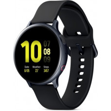 Deals, Discounts & Offers on  - SAMSUNG Galaxy Watch Active 2 Aluminium Smartwatch(Black Strap, Regular)
