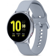 Deals, Discounts & Offers on  - SAMSUNG Galaxy Watch Active 2 Aluminium Smartwatch(Grey Strap, Regular)