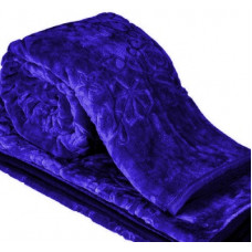 Deals, Discounts & Offers on  - Flipkart SmartBuy Floral Single Mink Blanket(Microfiber, Blue)