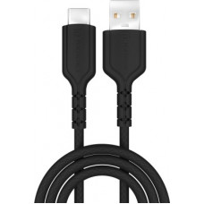 Deals, Discounts & Offers on Mobile Accessories - Portronics POR-656 Konnect Core 1 m USB Type C Cable(Compatible with Type - c, Black, One Cable)
