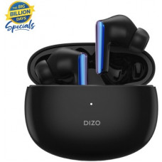 Deals, Discounts & Offers on Headphones - DIZO by realme TechLife Buds Z Bluetooth Headset(Onyx, True Wireless)