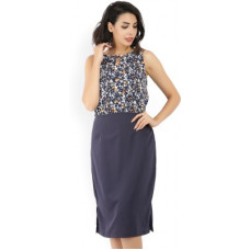 Deals, Discounts & Offers on  - Tokyo TalkiesWomen A-line White, Blue Dress