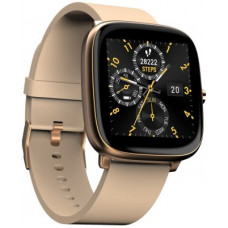 Deals, Discounts & Offers on  - Noise ColorFit Qube SpO2 Beige Gold Smartwatch(Pink Strap, Regular)