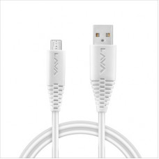 Deals, Discounts & Offers on Mobile Accessories - LAVA D2 pro 1 m Micro USB Cable(Compatible with Mobile, White, One Cable)
