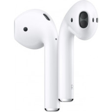 Deals, Discounts & Offers on Headphones - Apple AirPods with Charging Case Bluetooth Headset with Mic(White, True Wireless)