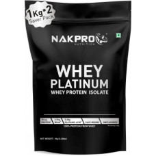 Deals, Discounts & Offers on  - Nakpro PLATINUM 100% Whey Protein Isolate Supplement Powder Whey Protein(2 kg, Unflavored)
