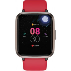 Deals, Discounts & Offers on  - boAt Storm Smartwatch(Red Strap, Regular)