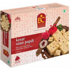Deals, Discounts & Offers on Sweets - BHIKHARAM CHANDMAL Kesar Soan Papdi 200g - Pack of 1 Box(200 g)