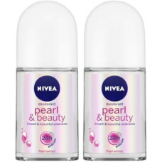 Deals, Discounts & Offers on  - NIVEA PEARL AND BEAUTY Deodorant Roll-on - For Women(100 ml, Pack of 2)