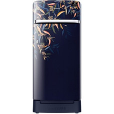 Deals, Discounts & Offers on Home Appliances - [For ICICI & Axis Credit Card] SAMSUNG 198 L Direct Cool Single Door 5 Star Refrigerator with Base Drawer(Delight Indigo, RR21A2H2WTU/HL)
