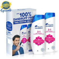 Deals, Discounts & Offers on  - HEAD & SHOULDERS 2 in 1 Anti Dandruff Shampoo+Conditioner Smooth & Silky - Ranveer Singh Special Edition Pack(680)