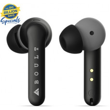 Deals, Discounts & Offers on Headphones - Boult Audio AirBass SoulPods Bluetooth Headset(Black, True Wireless)