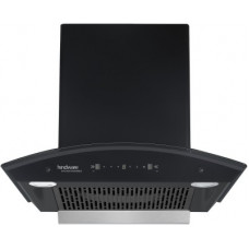 Deals, Discounts & Offers on Personal Care Appliances - Hindware Ripple 60 Auto Clean Wall Mounted Chimney(Black 1200 CMH)
