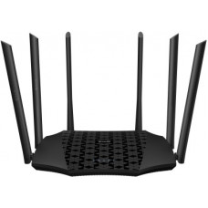 Deals, Discounts & Offers on Computers & Peripherals - TENDA AC21 AC2100 6X6dBi Antennas, 4X4 MU-MIMO Technology Wireless Smart Dual-Band Gigabit 2100 Mbps Wireless Router(Black, Dual Band)