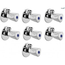Deals, Discounts & Offers on  - Prestige 7_Angle Chrome Plated Stainless Steel Acura Angel Valve Set of -7 Angle Cock Faucet(Wall Mount Installation Type)