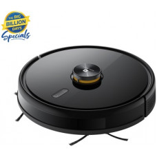 Deals, Discounts & Offers on Home Appliances - realme TechLife RMH2101 Robotic Floor Cleaner with 2 in 1 Mopping and Vacuum (WiFi Connectivity, Google Assistant and Alexa)(Black)
